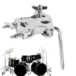 Adjustable Tom Drum Mounting Bracket Extension Clip Musical Instrument - Afbeelding 1 van 8