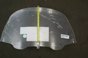 Carenado Harley 1996-13 Touring/Tri Glide transparente 9,5" de alto parabrisas recurvo - Imagen 1 de 12