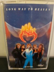 HELIX Long Way To Heaven 1985 CASSETTE TAPE GLAM/HAIR METAL HARD ROCK RARE