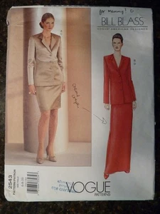 Vogue 2543 Bill Blass American Designer Original 2001 Pattern sz 6/8/10 Uncut - Picture 1 of 3