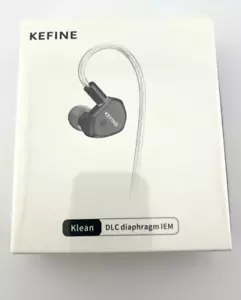 NEW Kefine Klean 10mm DLC Diaphragm Dynamic Driver HiFi IEM Earphones with Cable - Picture 1 of 2