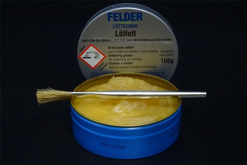 Felder 243100501 Lötfett 100 G Zum Weichlöten