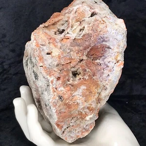 Gran Geoda Natural Cuarzo Áspero Rojo Rosa Blanco Lavanda Amatista Cristal 3.2Lb - Imagen 1 de 12