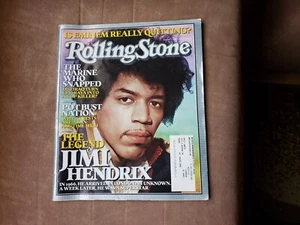Rolling Stone -Featuring Jimi Hendrix August 11, 2005 Back Issue.Preowned. - Picture 1 of 9