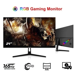 24 inch curved gaming monitor hajaan x2423c - Picture 1 of 6
