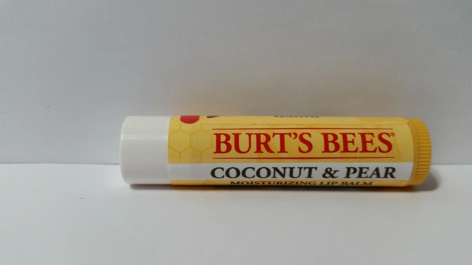 4x Burt's Bees Lip Balm Coconut & PEAR Moisturizing Singles