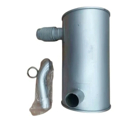 13E6-33010 Muffler Silencer FITS FOR HYUNDAI R130-7 R130LC-3 R160LC-3 R130-5 - Image 1 of 4