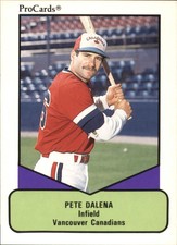 1990 ProCards AAA #172 Pete Dalena