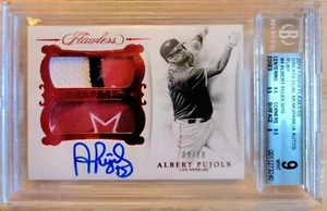 Albert Pujols 2018 einwandfrei #/10 Dual ALL-STAR Patches AUF KARTE Auto KEINE HÖHER - Bild 1 von 3