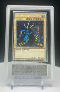 Tri-Horned Dragon ARS10 Legend Of Blue LOB-EN000 2023 Yu-Gi-Oh! Sercret Rare - Picture 1 of 4