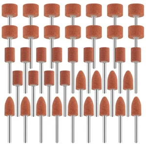 Sanding Bits for Dremel Rotary Tool, Grinding Stone Sanding Drill Bits with 1/8" - Picture 1 of 7