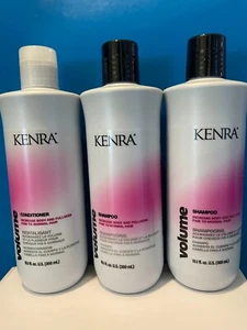 3 dKenra Volume Shampoo & Conditioner 10.1oz New & Authentic 2+1 - Picture 1 of 1