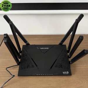 AX6000 WiFi6 Mesh Router Wireless Router AP/Repeater 2.5GB Ethernet Port WPA3 - Picture 1 of 13