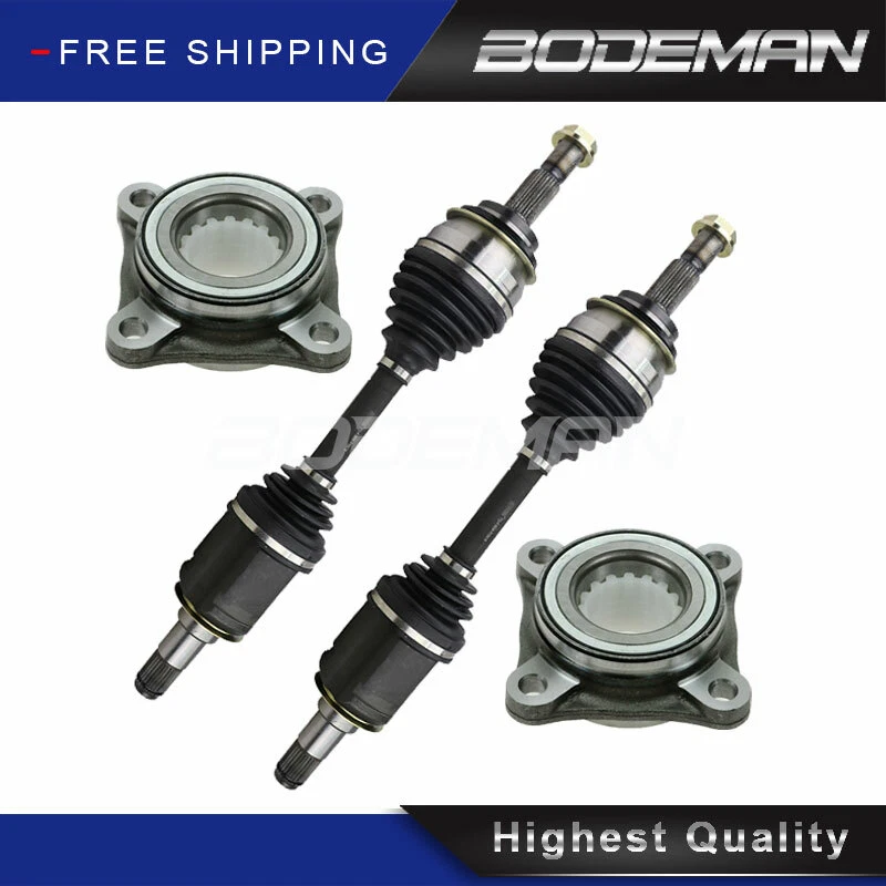 Cojinete de 2 ruedas de eje CV delantero para Toyota 4Runner FJ Cruiser 2003 2004-2016 4x4 Foto 1 de 4