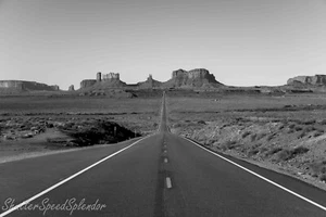 Arizona wall art, Monument valley landscape photo, Arizona print, Southwest - Picture 1 of 5