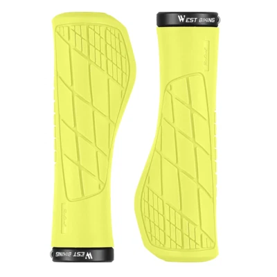 Guidão de bicicleta ergonômico trava borracha aderência de bicicleta - Imagem 1 de 4