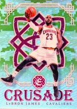 2016-17 Panini Excalibur Crusade Camo #1 LeBron James