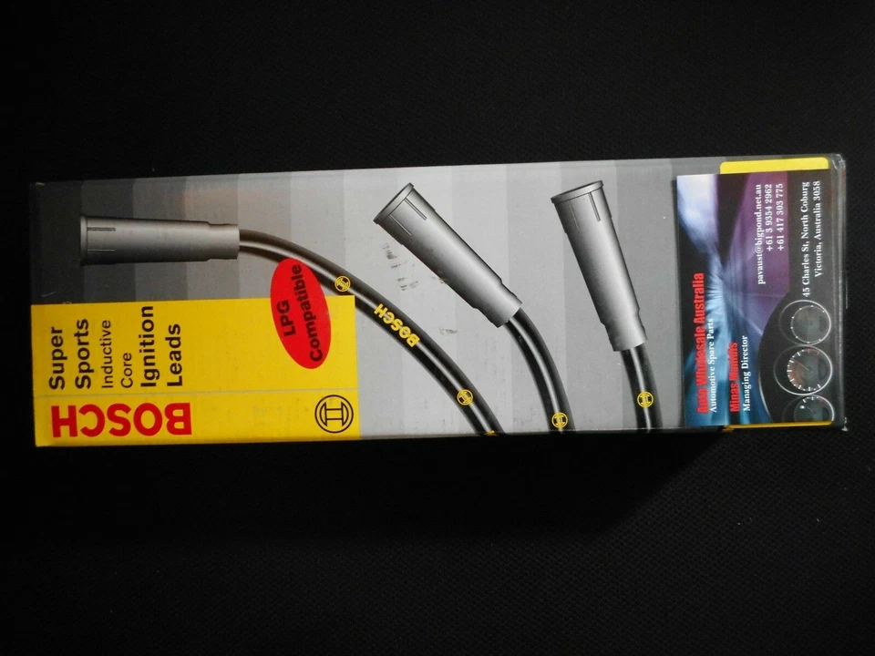 КОМПЛЕКТ ПРОВОДОВ ЗАЖИГАНИЯ BOSCH HOLDEN APOLLO JK JL для TOYOTA Camry 2.0i  - Изображение 1 из 1