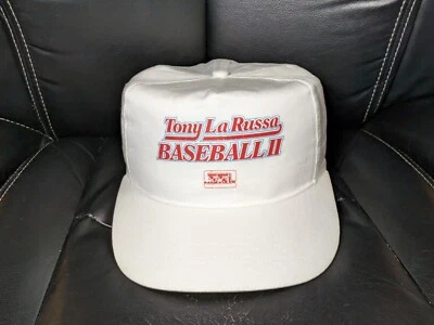 Vintage 1993 Tony LaRussa Baseball II SSi PC Game Promo Hat RARE IBM Microsoft - Image 1 of 4