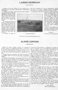 LADOIX-SERRIGNY (21) / ALOXE-CORTON (21) ADP DE JULES SENARD MAIRE 1923 - Picture 1 of 1