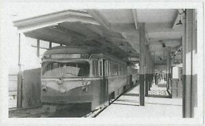 Philadelphia Suburban Transit Company Trolley No. 17, 69th Street Station 1951
