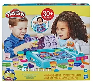 Play-Doh Set On The Go Imagine and Store Studio, with 30 Tools 10 Cans - Picture 1 of 10