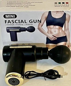 Mini Fascial massage soothing Shaping Massager Gun Wireless Multiple Speed - Picture 1 of 6