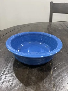 Homer Laughlin Fiesta 8 1/4" Vegetable Serving Bowl Lapis Blue USA by HLC - Picture 1 of 7