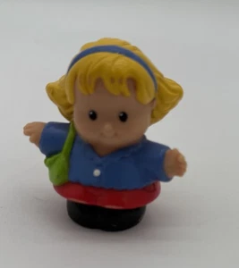 Grüne Handtasche Fisher Price Little People Sara Lynn Mutter Geschäftsfrau 2006 LESEN - Bild 1 von 11