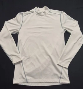 Under Armour Hombre Blanco Compresión Manga Larga Camiseta Sin Talla Etiqueta Fútbol - Imagen 1 de 12
