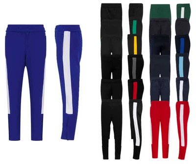 Bambini Pantaloni Tuta Finden & Hales Ragazzi per Team Contrasto Colore da Corsa - Immagine 1 di 3