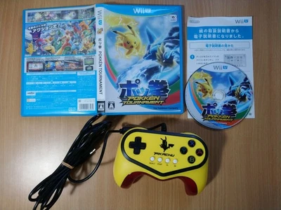 Wii U Pokken Tournament (Japan Ver.) + Hori Controller POKEMON NINTENDO WII U - Image 1 of 4