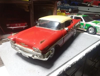 AMT 1958 Chevrolet Impala 125th Scale Build Model Kit - Image 1 of 4