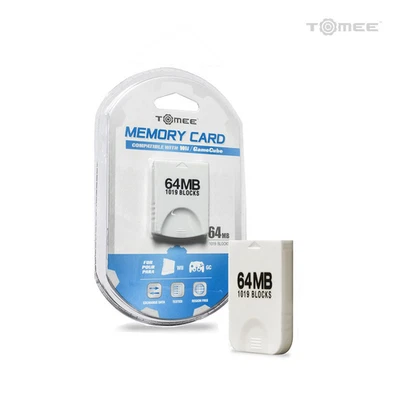 Tarjeta de memoria GameCube 64 MB de Tomee para Wii® y GameCube Foto 1 de 3