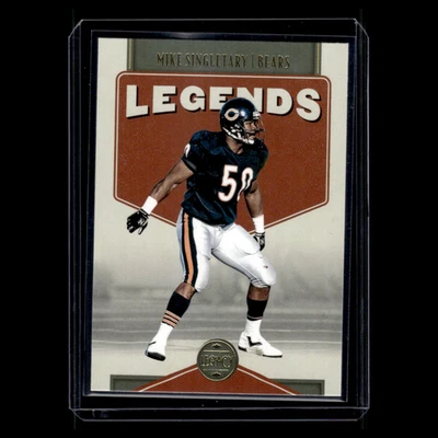 Mike Singletary #123 2022 Panini Legacy Chicago Bears Football Card NFL NM - Image 1 of 3