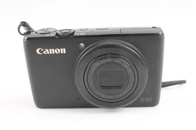 Canon PowerShot S95 Digital Compact Camera Working w/ 3.8x IS Zoom Lens - Image 1 of 4