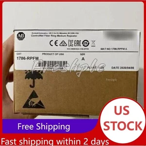 1786-RPFM NEW SEALED AB CONTROLNET FIBER MODULE 1786-RPFM FAST SHIP US Free Tax - Picture 1 of 3