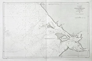 Little Scarcies Kolenté River Guinea Sierra Leone Sea Chart Map 1852 - Picture 1 of 1