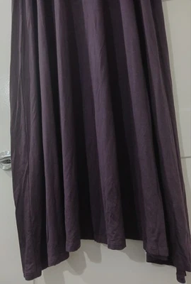Capsule Aubergine Stretch A-line Maxi Skirt Size 24 New With Tags - Image 1 of 4
