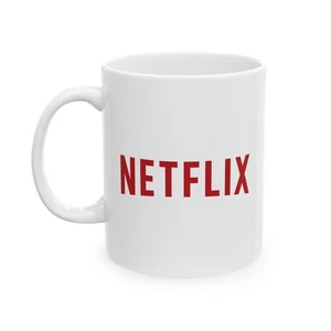 Netflix Mug 11oz – Movie and Series Lover Coffee Cup Gift for Fans - Picture 1 of 4