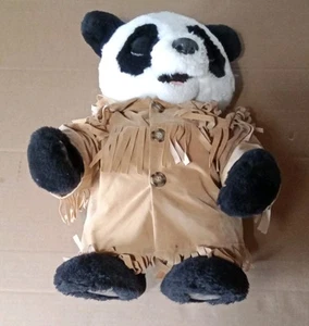 FurReal Interactive panda 18''w/Vanderbear wear #4191/4196 wild west 91 edition - Picture 1 of 3