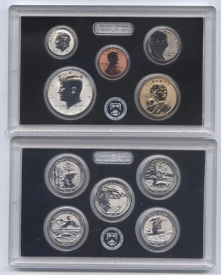 2018-S US Mint Silver Reverse Proof Set Cameo - Image 1 of 2