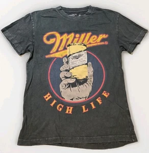 Abercrombie Fitch T Shirt Mens Med Soft AF Tee Miller High Life Vintage Beer Can - Picture 1 of 7