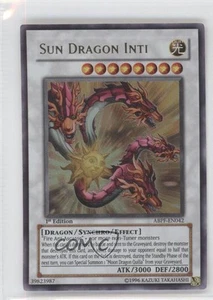 2010 Yu-Gi-Oh! Absolute Powerforce 1st Edition Sun Dragon Inti (Ultra Rare) 00q0 - Picture 1 of 3