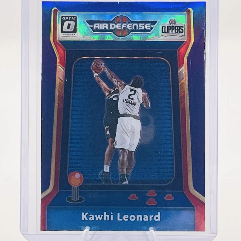  Kawhi Leonard 2020-21 Panini Optic Air Defense Purple Prizm #4 Clippers - Image 1 of 1
