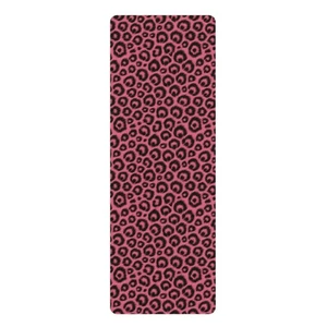 Chic Leopard Print Yoga Mat, Fitness Mat, Exercise Mat, Workout Gear, Home - Picture 1 of 5