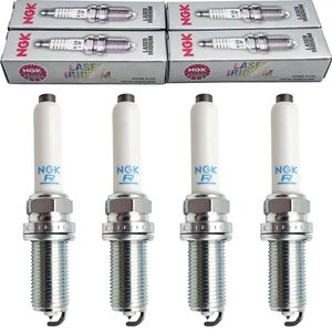 NGK 4x 94833 Zündkerze PLFER7A8EG Für VW GOLF PASSAT POLO AUDI A3 A4 SEAT SKODA - Picture 1 of 7