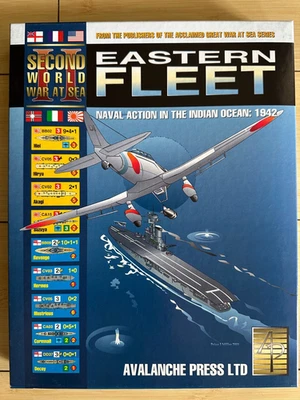 Flota del Este: Acción Naval en el Océano Índico 1942 - NUEVO SIN PERFORAR - Prensa de Avalancha Foto 1 de 4