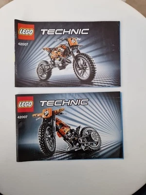 LEGO Bauanleitung 42007 Technic Motocross Bike Instruction Only - Bild 1 von 2