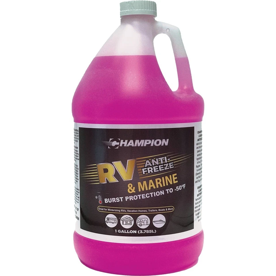 Champion Gallon -50 Deg F RV and Marine Antifreeze CH121402 Pack of 6 - Image 1 of 1